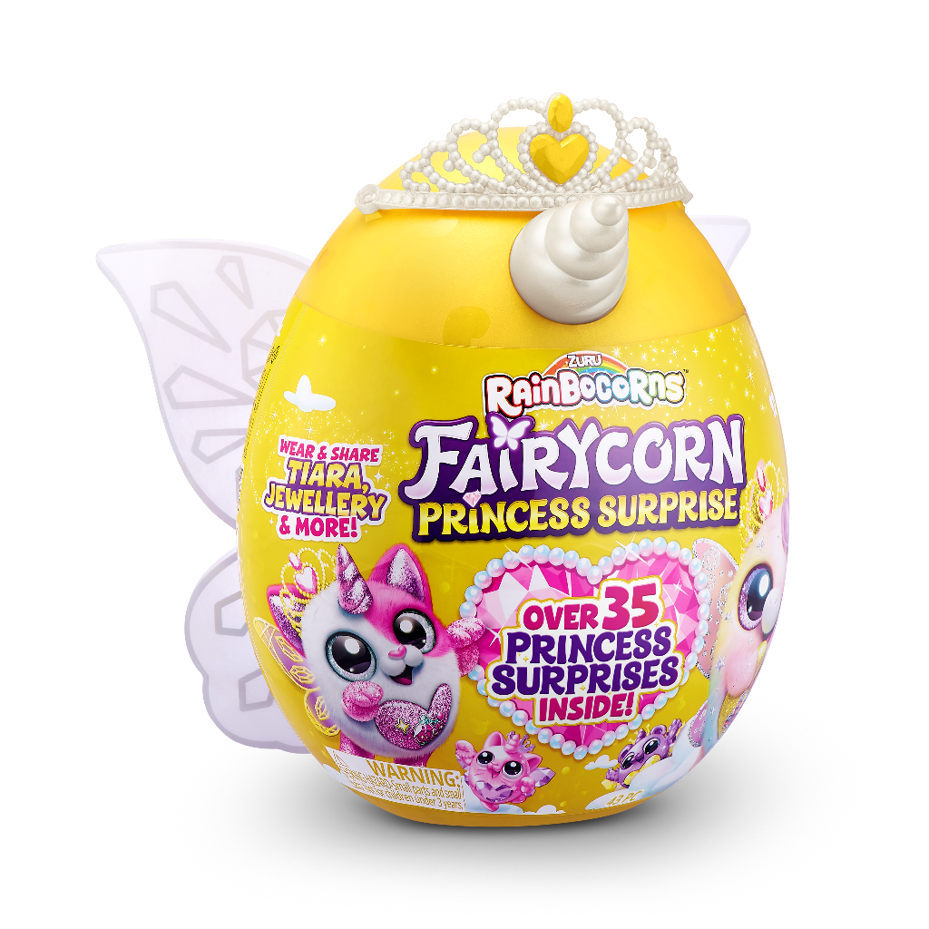 Мягкая игрушка Zuru Fairycorn Princess Surprise Белый 27 см / зуру