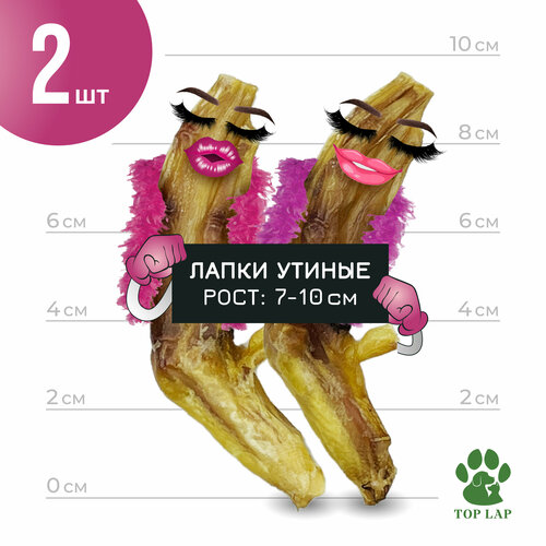 Утиные лапки для собак 2 штуки