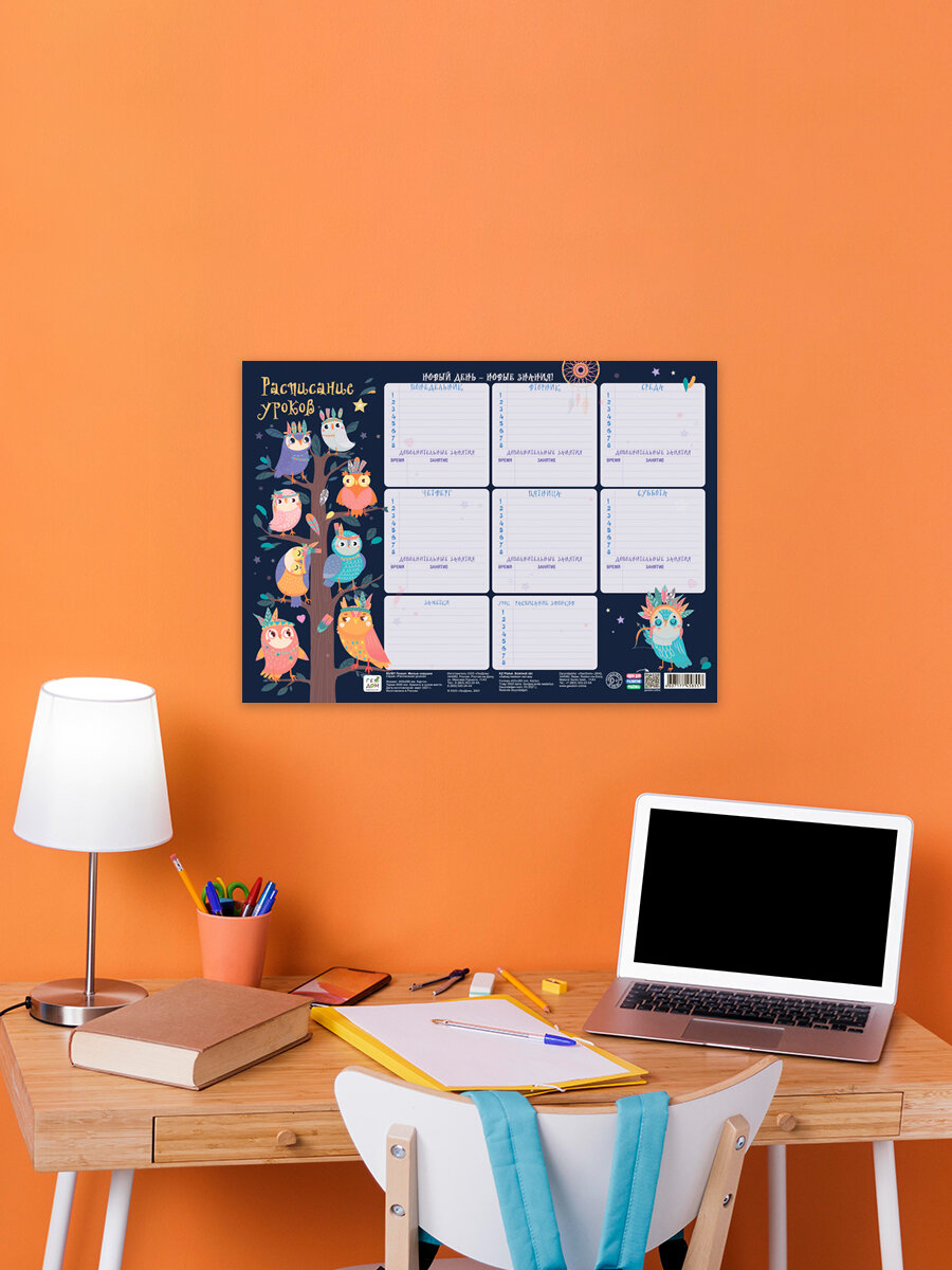 Расписание уроков и звонков — фото 1