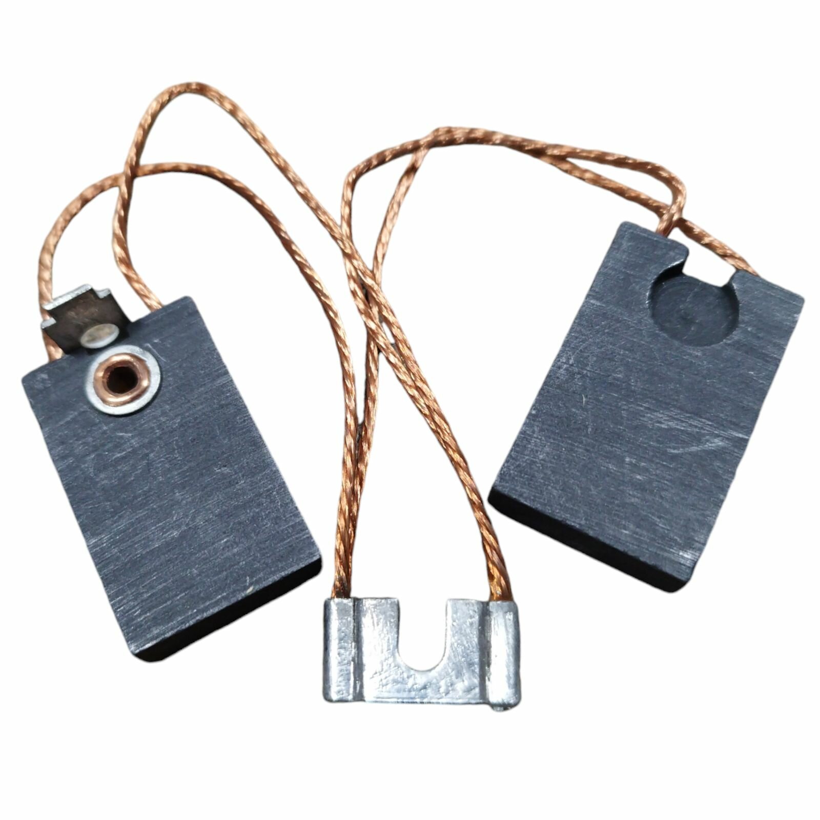 Электрощетка электрографитная ЭГ74 2/8x25x40 мм К1-3 с двумя проводами