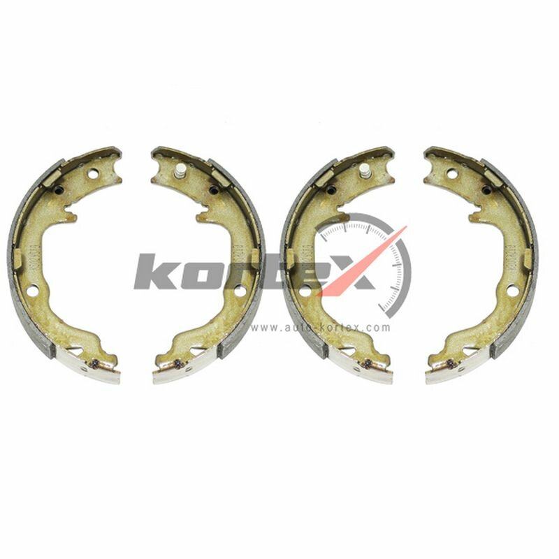 Тормозные колодки барабанные задние KORTEX KS029STD для а/м Chrysler Sebring, Citroen, Dodge Caliber, Mitsubishi, Peugeot