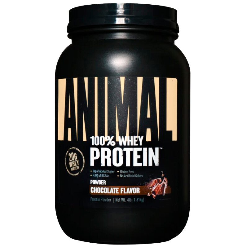 Universal Nutrition Animal Whey - 1810 грамм, шоколадная помадка
