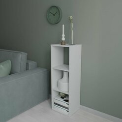 Стеллаж деревянный напольный открытый с полками, комод для игрушек, перегородка, мини шкаф, для книг, цветов, рассады