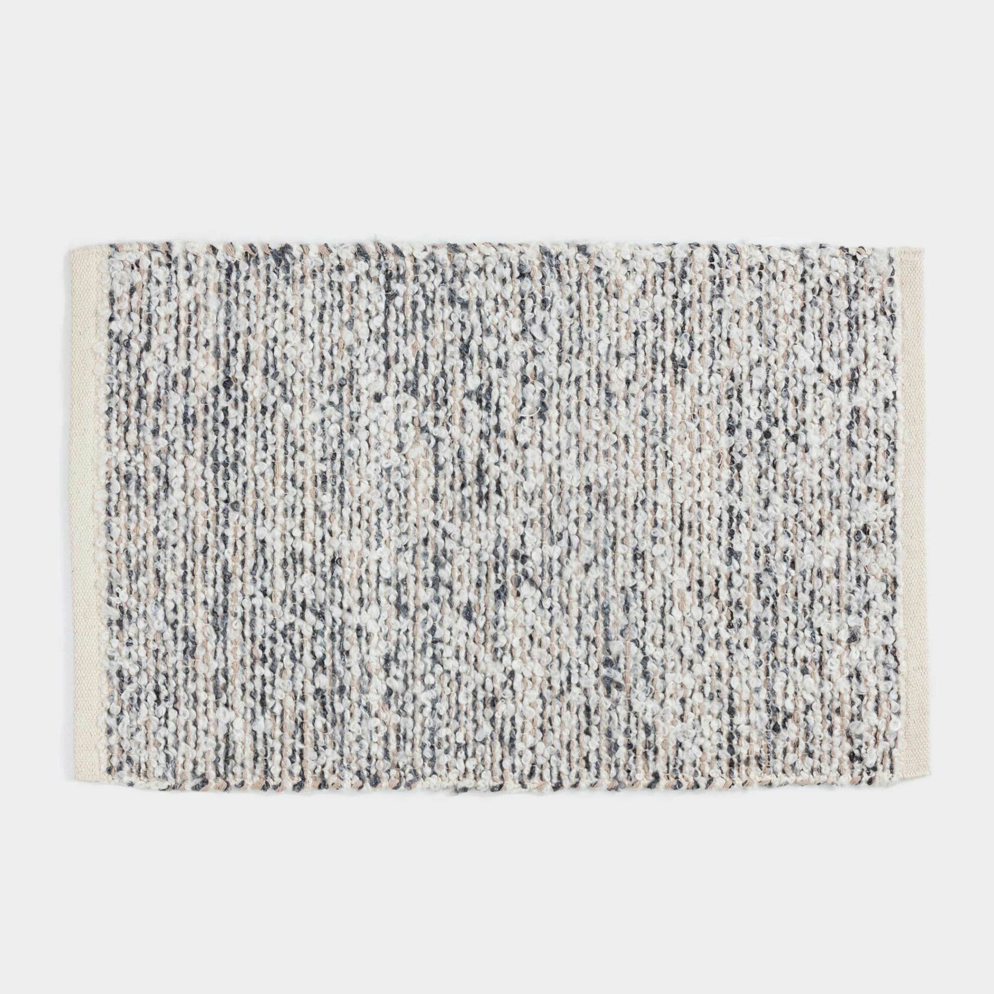 Коврик 50х80 см хлопок/полиэстер молочно-серый Nordkap