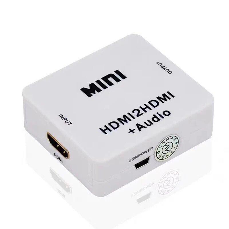 Аудио экстрактор HDMI 1080P HDMI к HDMI 3,5 мм аудиоадаптер с разъемом 3,5 мм AUX стерео аудио отдельный выход для ПК ноутбука HDTV