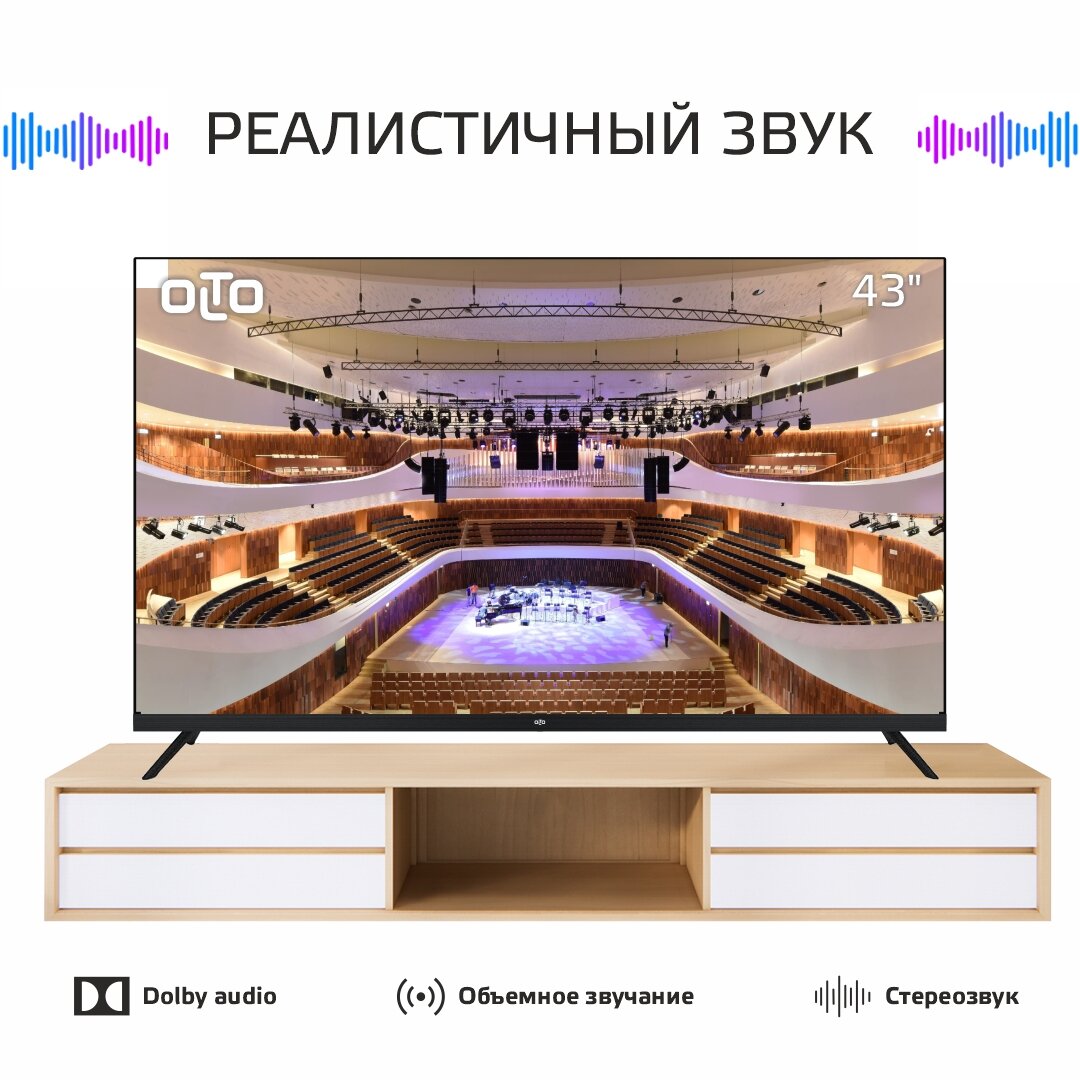 4K (UHD) телевизор Olto - фото №13