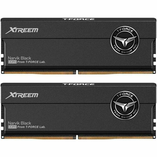 Модуль памяти DDR5 TEAMGROUP T-Force Xtreem 32GB 2x16GB 7200MHz CL34 34-42-42-84 140V FFXD532G7200HC34ADC01 Black 17072₽