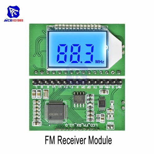 Diymore PLL FM-радиопередатчикприемник FM Receiver 475₽
