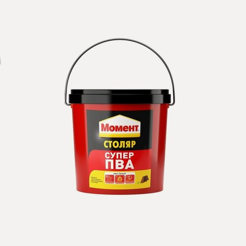 Изображение товара Клей для всех пород дерева Момент Столяр Супер ПВА D2 (3кг)