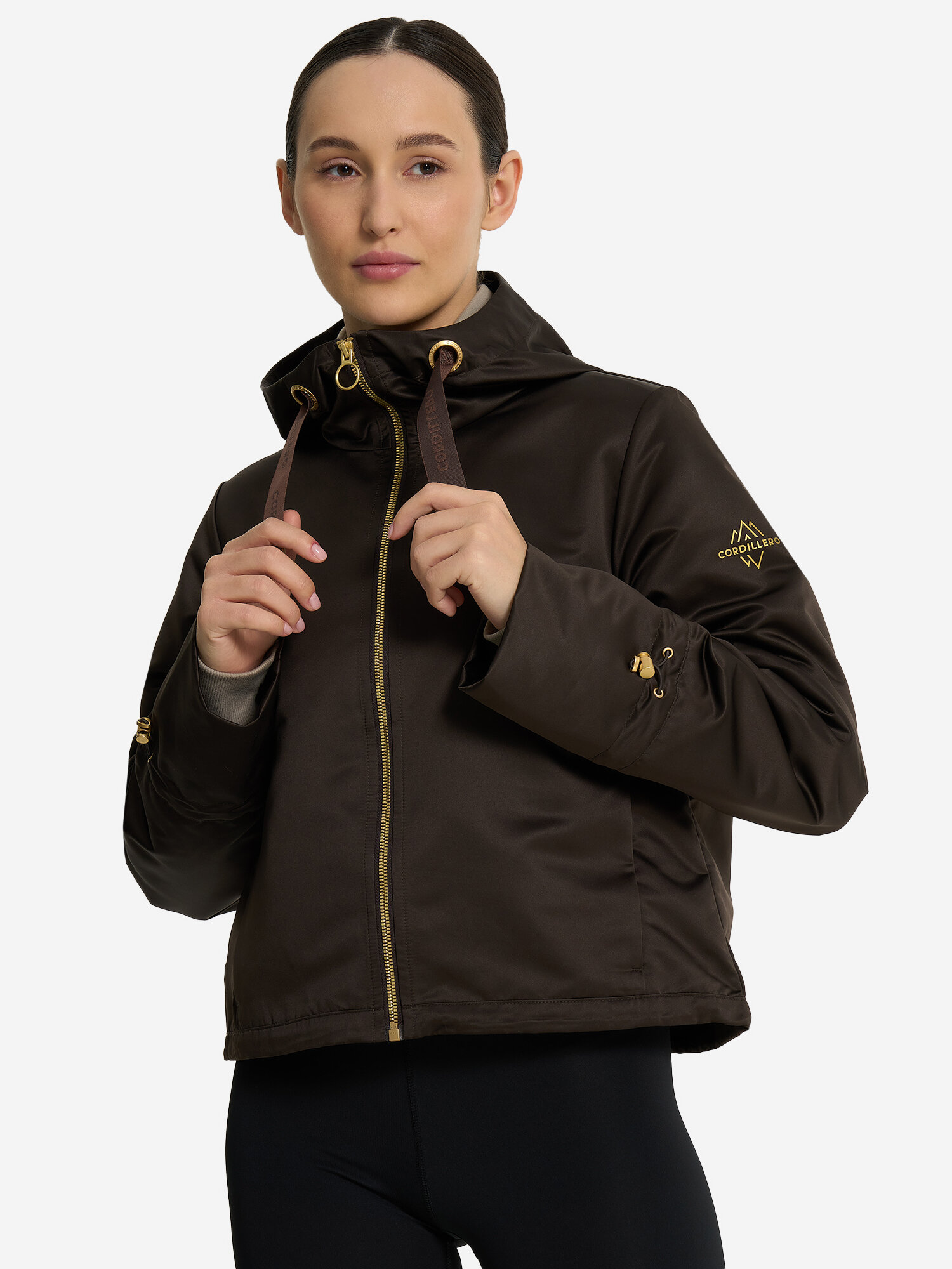 Куртка CORDILLERO Travel Female satin jacket, размер 12.5, темно-коричневый