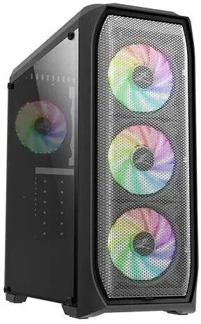 Корпус ATX Zalman N5 MF Без БП черный