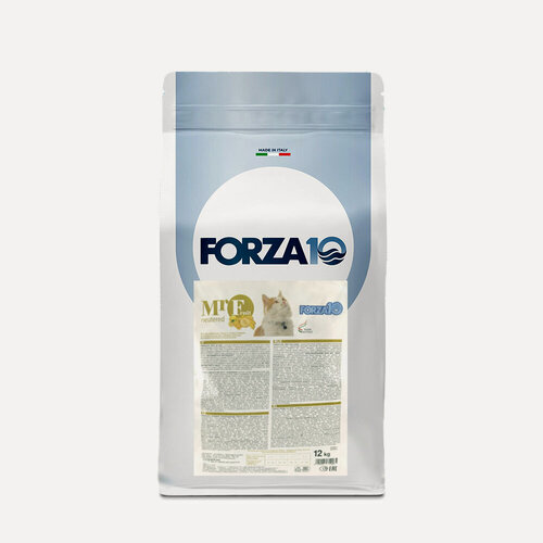Изображение товара Корм Forza10 Mr. Fruit, для стерилизованных кошек, курица, суперпремиум 12 кг