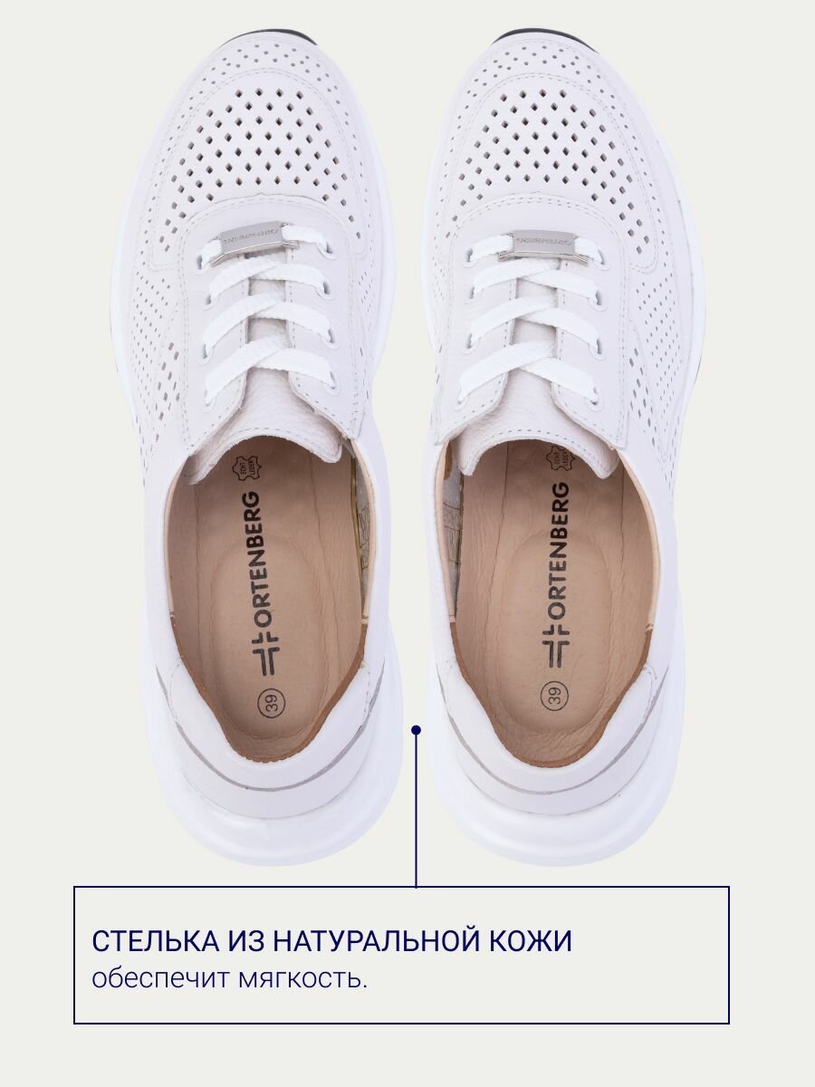 Изображение Туфли женские из натуральной кожи ORTENBERG Ruth, арт. 7.12.2