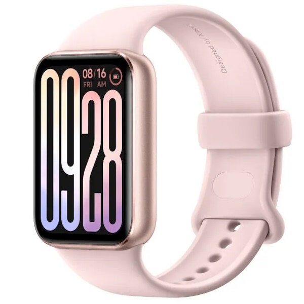 Умный браслет Xiaomi Mi Smart Band 9 Pro, AMOLED дисплей, розовый, 43мм — фото 1