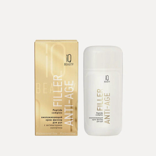 Изображение товара IQ Beauty, Крем для рук филлер омолаживающий Filler Anti-Age с Пептидным комплексом, 100 мл