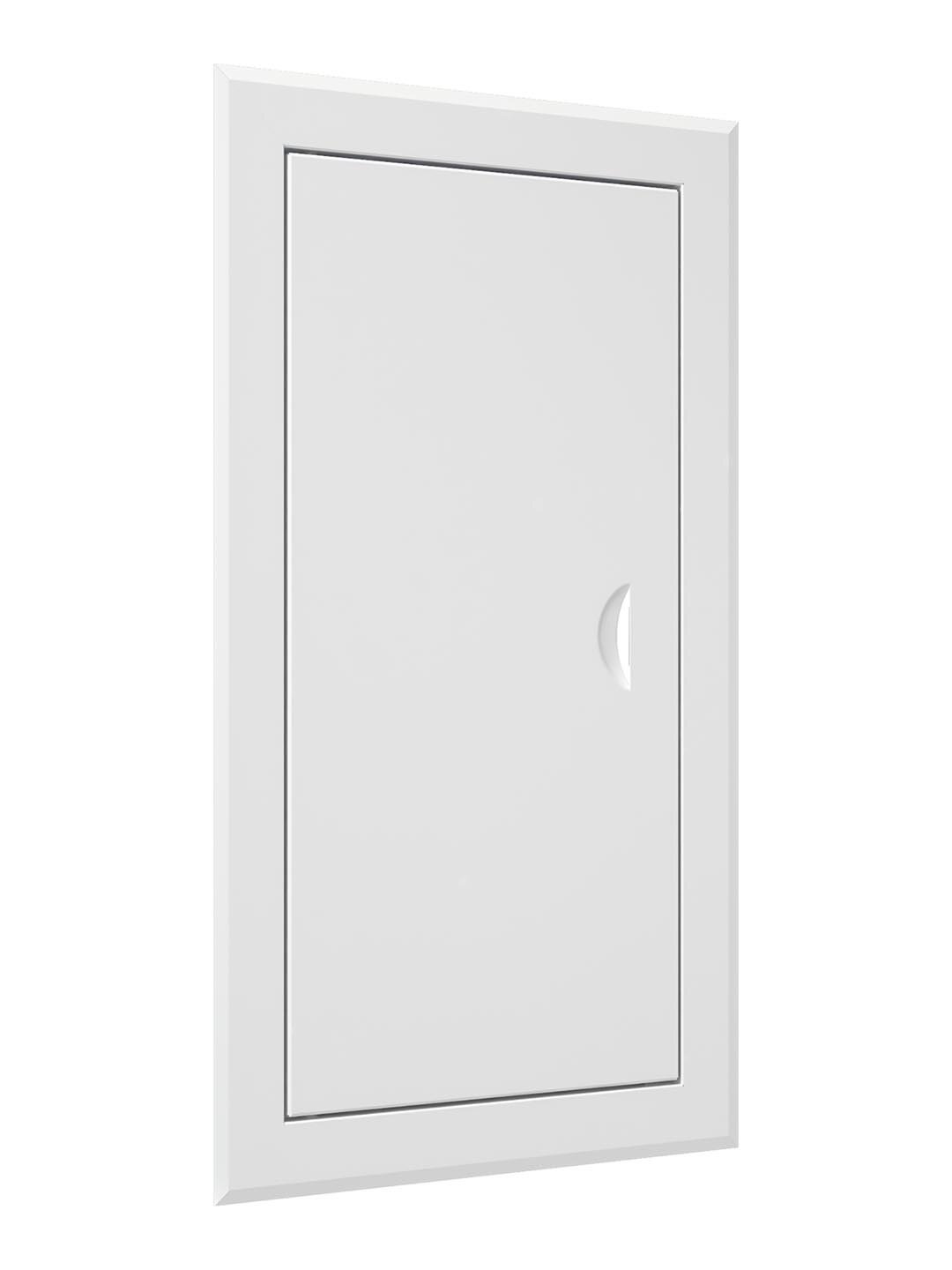 Ревизионный люк дверца с магнитным замком и ручкой Evecs ЛТ2040Мп э  260 х 460 мм  фланец 200 х 400 мм  сталь