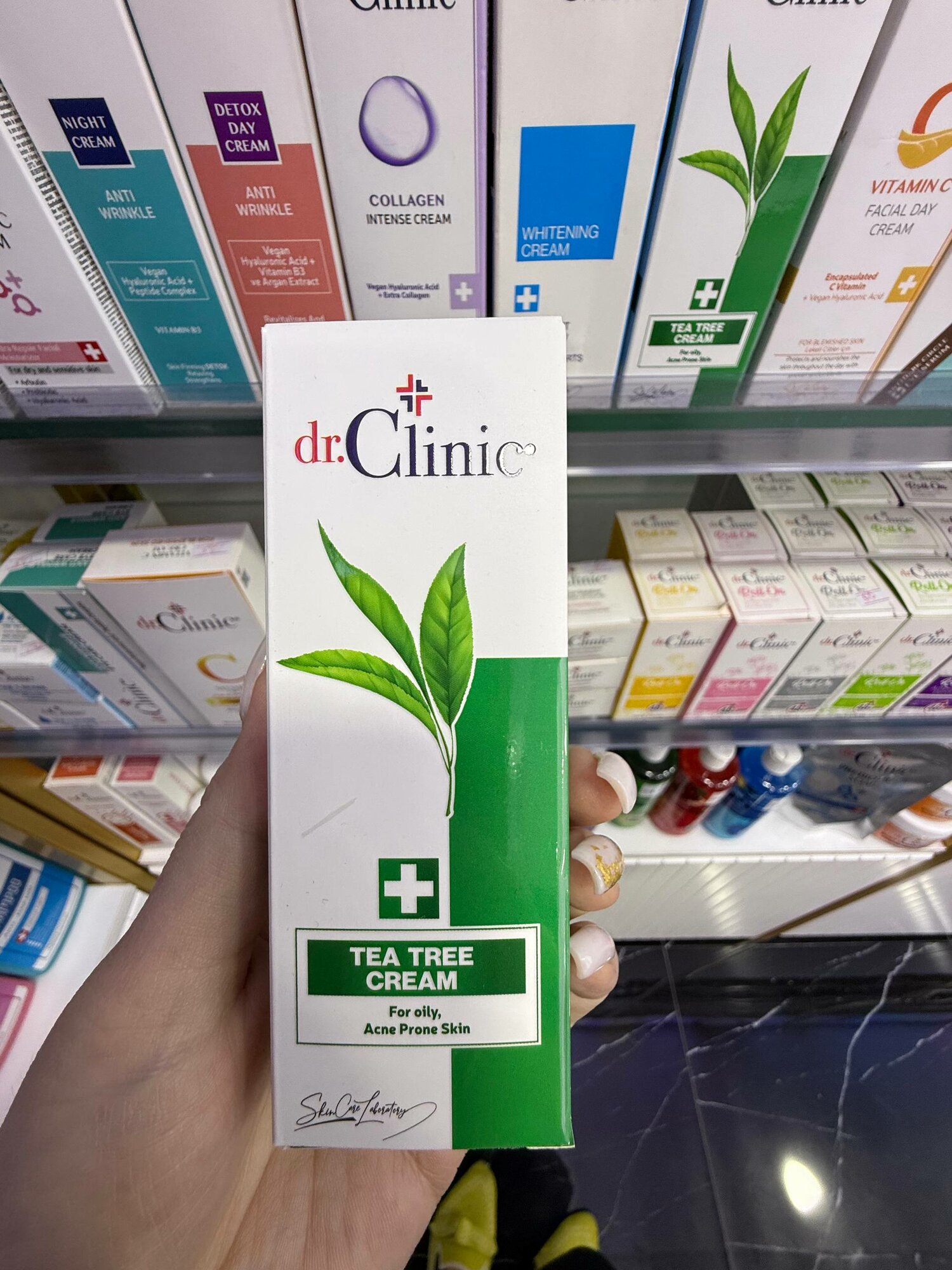 Крем Dr.Clinic с чайным деревом для лица, увлажняющий, питательный, 50мл