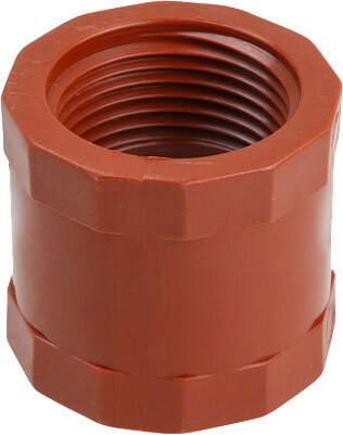 Муфта ПП вн.-вн. 1" кор AV Engineering (Для полива) (AVE159014)