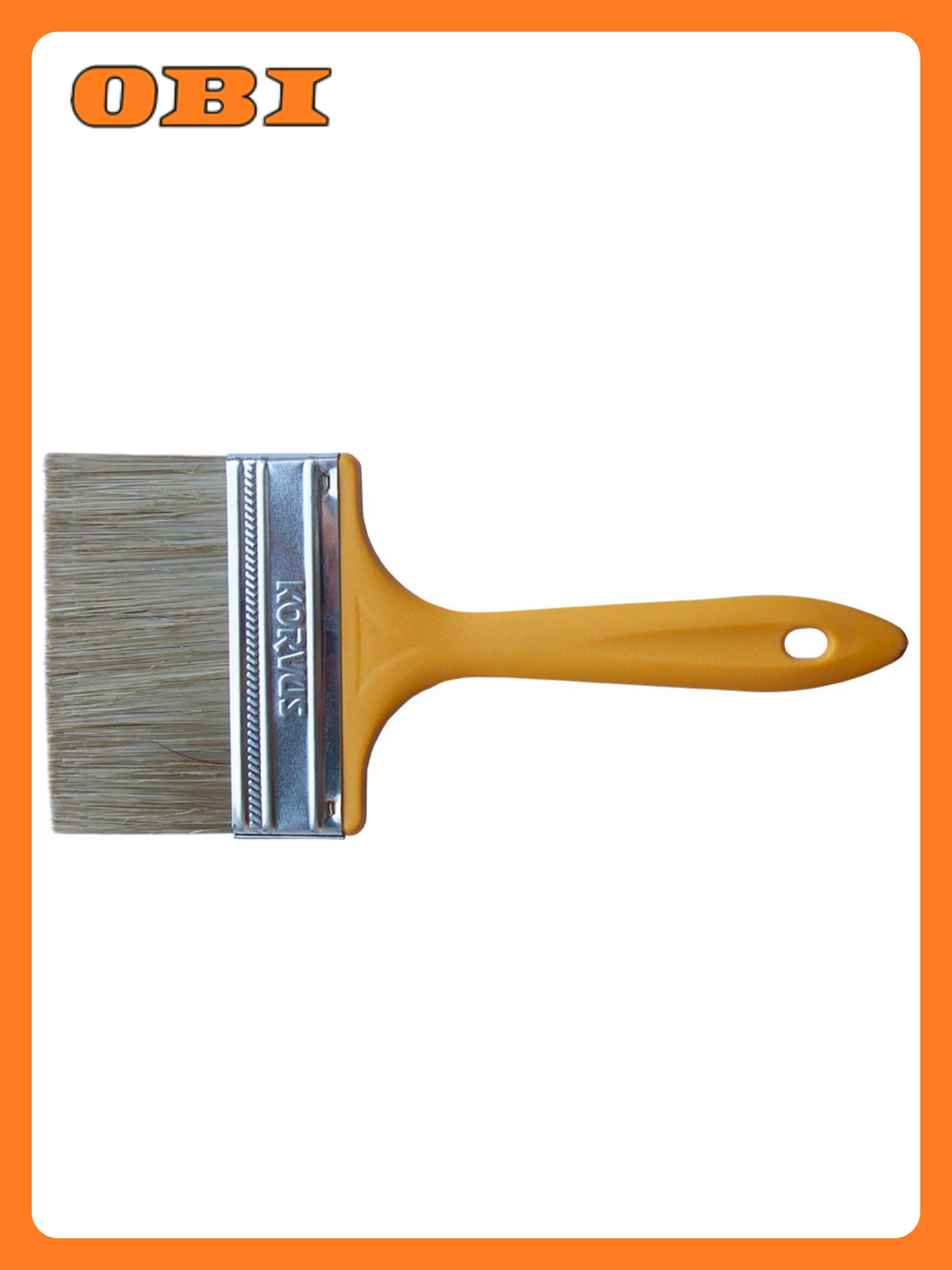 Кисть плоская KORVUS 