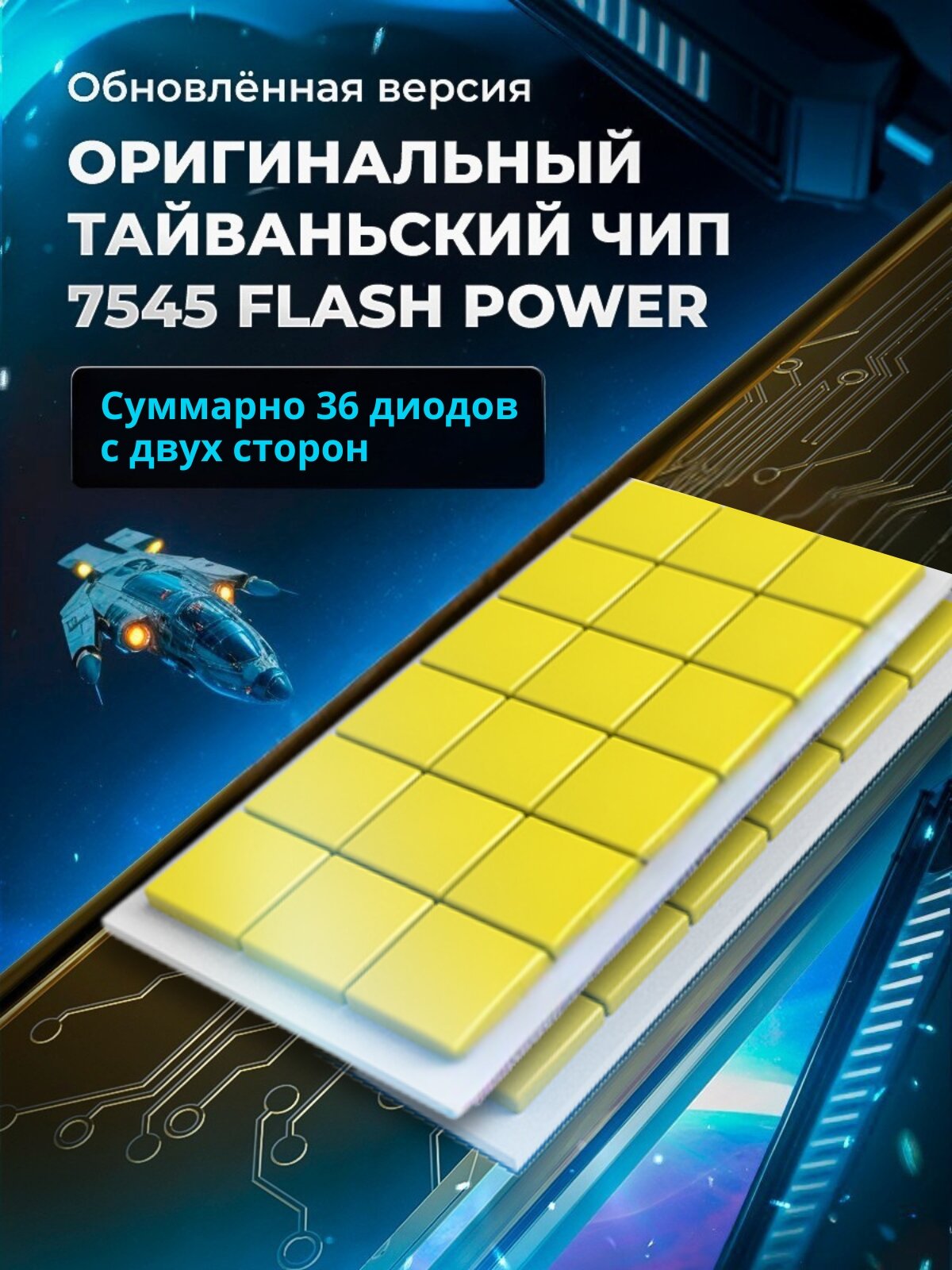 Светодиодные лампы Look Lighting D1S, холодный белый свет, 6500K, 2шт — фото 1