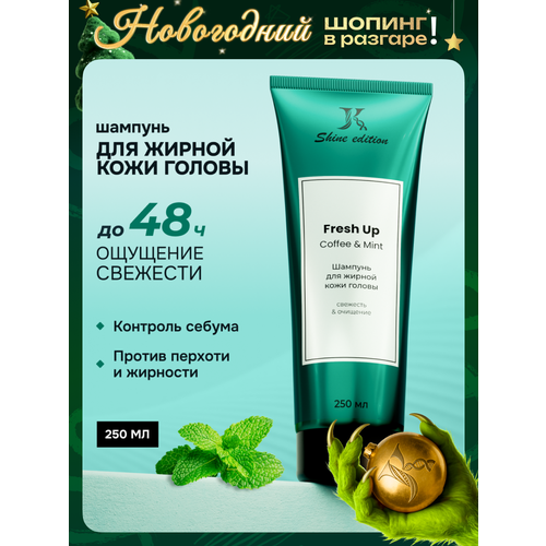 Fresh Up шампунь для жирных волос и кожи головы с ароматом Coffee Mint 250 мл 950₽