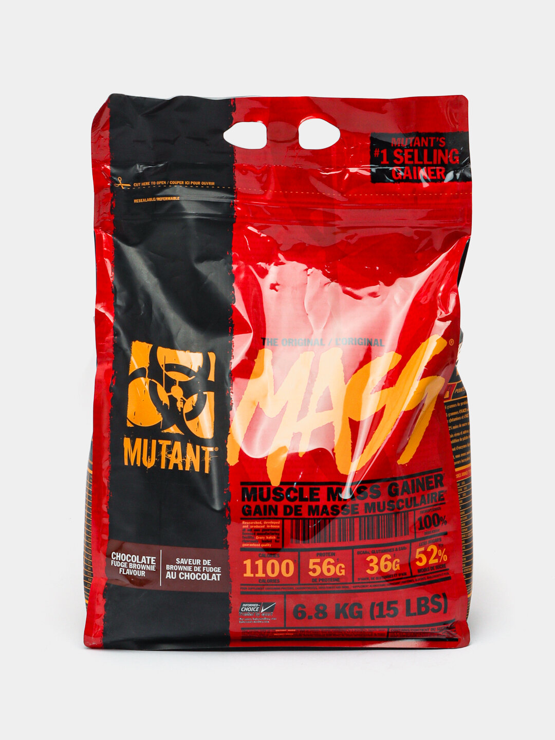 Гейнер Mutant Old Formula, высокоуглеводный, , 393 ккал/100г, 6,8 кг