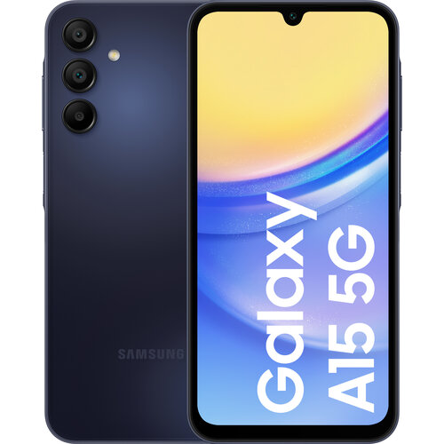 Смартфон Samsung Galaxy A15 5G 6/128 ГБ, Dual nano SIM, темно-синий