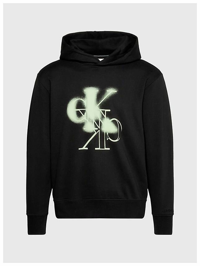 Calvin klein black zip hoodie