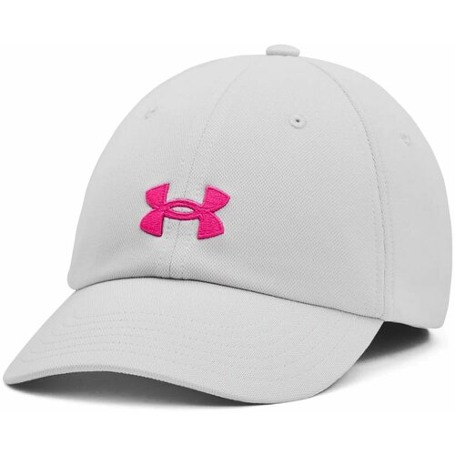 фото Кепка under armour blitzing adjustable cap летняя, размер onesize, серый, розовый