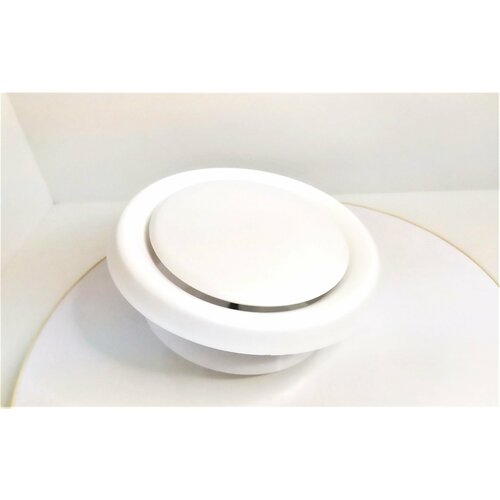 Диффузор вентиляционный (анемостат) 125мм/ пластиковый универсальный регулируемый ДПУ-М 125 (Вент-Лидер)