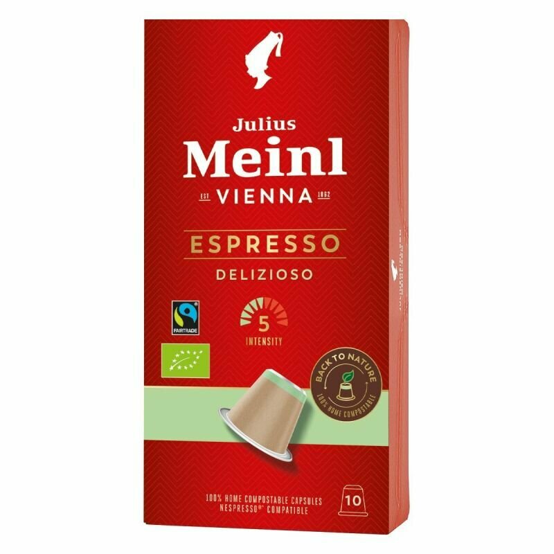 Julius Meinl Кофе в капсулах Espresso Delizioso, 10 кап