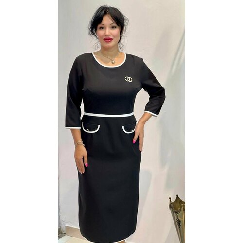 фото Платье marud, размер 54, черный