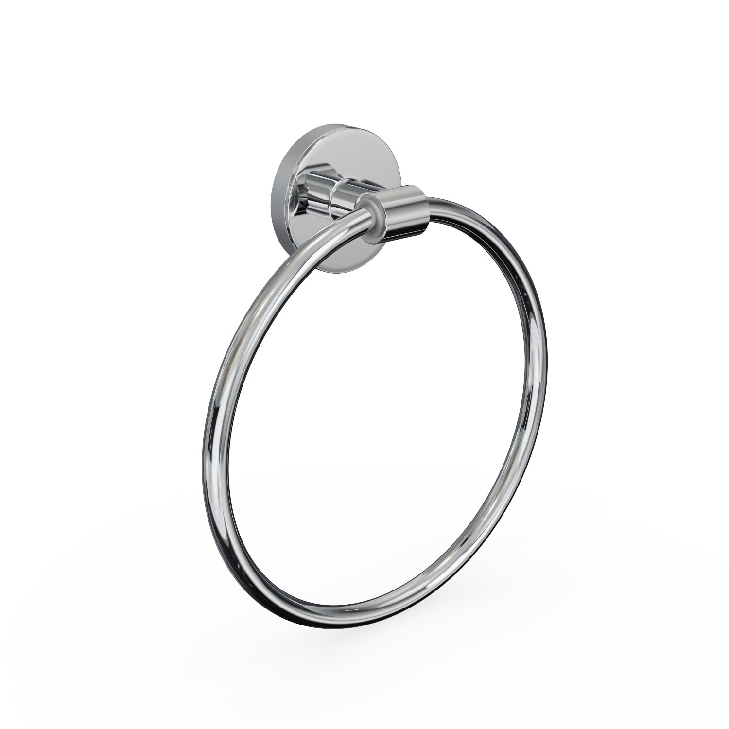 полотенцедержатель кольцо FORA Lord хром - фото №1