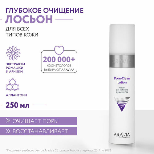 ARAVIA Лосьон для глубокого очищения пор Pore-Clean Lotion, 250 мл