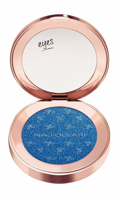 Тени для век 18 pearly ocean blue Naj Oleari Colour Fair Eyeshadow Wet and Dry