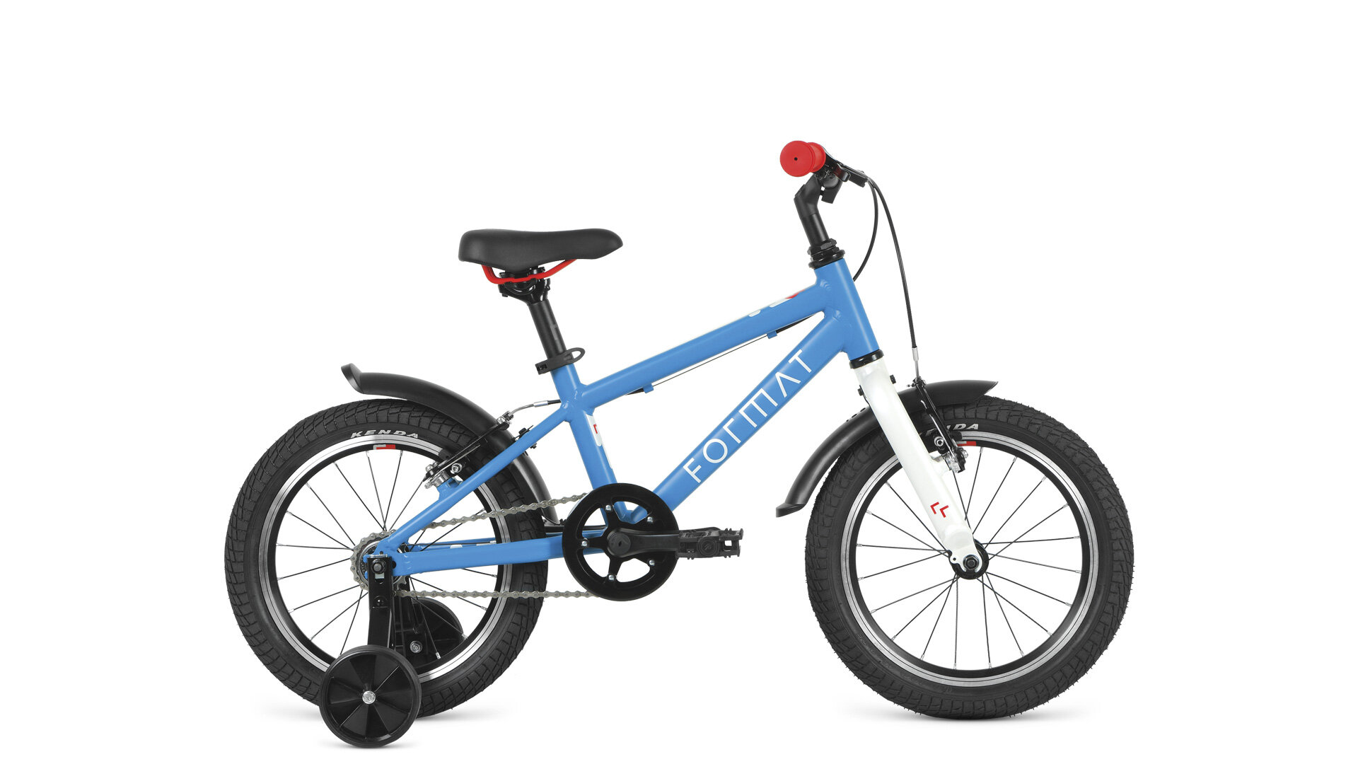 Велосипед детский FORMAT Kids 16 16" синий матовый RBK22FM16526 2022 г.