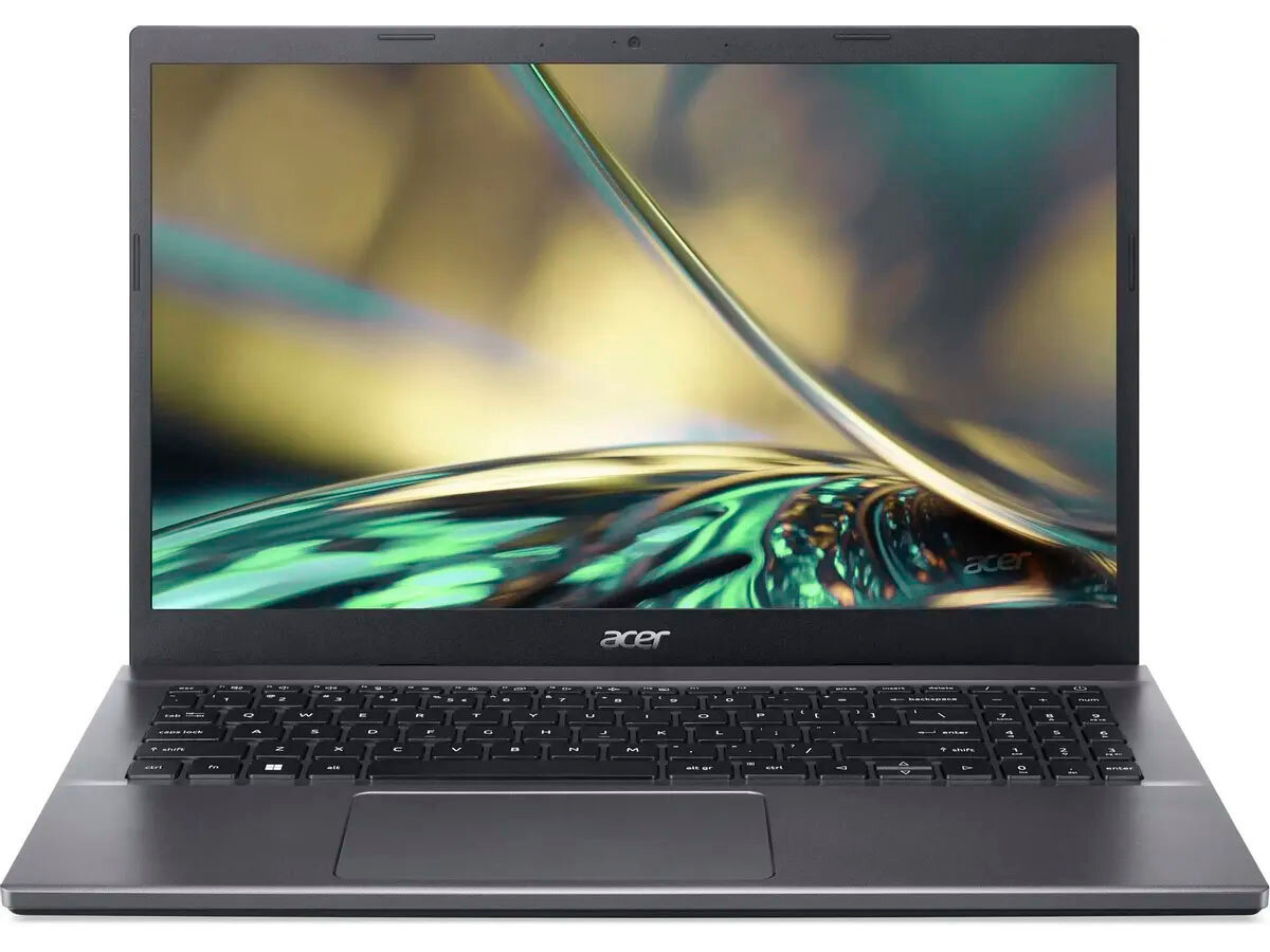 Ноутбук Acer Aspire 5 A515-57-52ZZ NX. KN3CD.003 (15.6", Core i5 12450H, 16 ГБ/ SSD 1024 ГБ, UHD Graphics) Серый