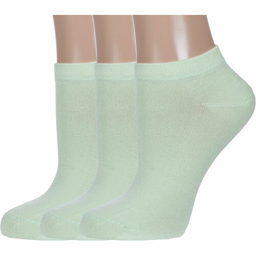 фото Носки красная ветка, 3 пары, размер 23-25, зеленый