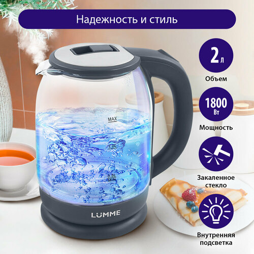 Чайник LUMME LU-163 серый гранит 79900₽