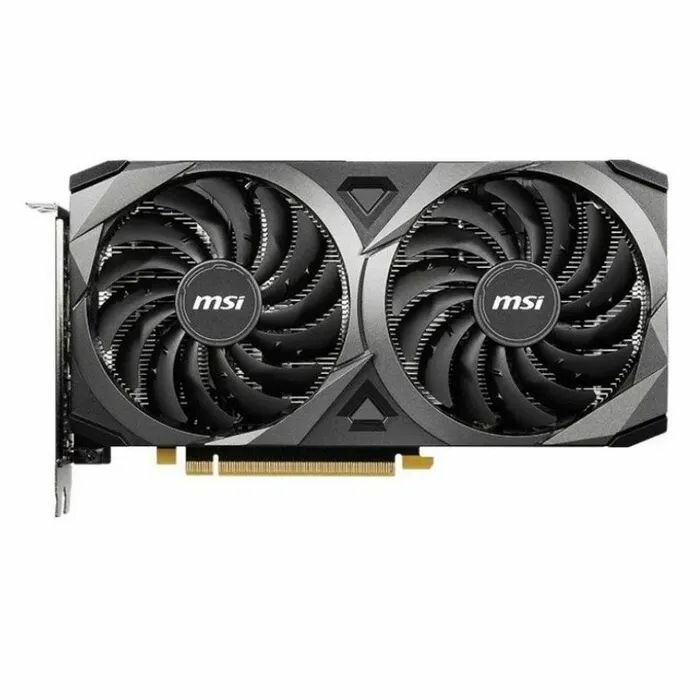 MSI Видеокарта MSI PCI-E 40 RTX 3050 VENTUS 2X XS 8G OC NVIDIA GeForce RTX 3050 8192Mb 128 GDDR6 1807/14000 DVIx1 HDMIx1 DPx1 HDCP Ret