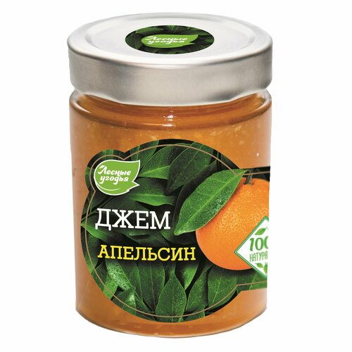 Джем Лесные угодья "апельсиновый" ст/бан 280 гр.
