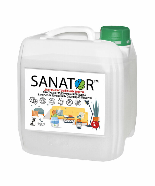 SANATOR-N для увлажнителя и мойки воздуха