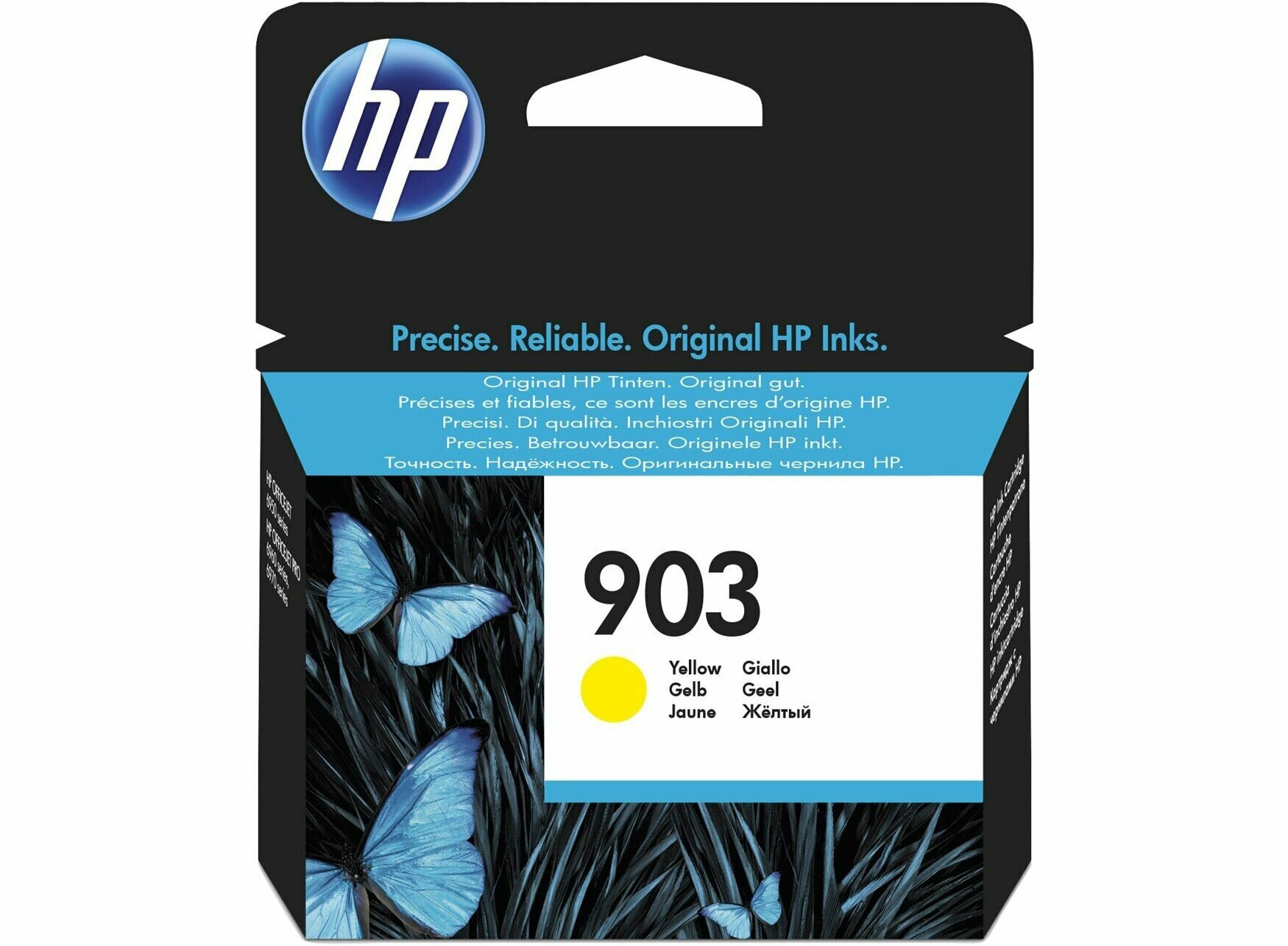 Картридж для струйного принтера HP 903 Yellow (T6L95AE)