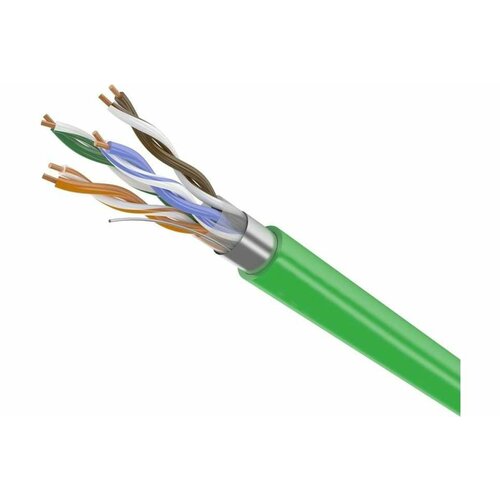 Кабель Folan F/UTP Cat 5e PVC LSнг(А)-LSLTx 4x2х0.52 (305 м) зеленый УТ-00001500