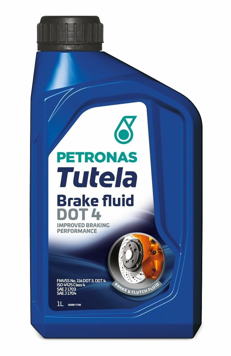 Petronas 77327e15eu tutela brake fluid dot4 1l