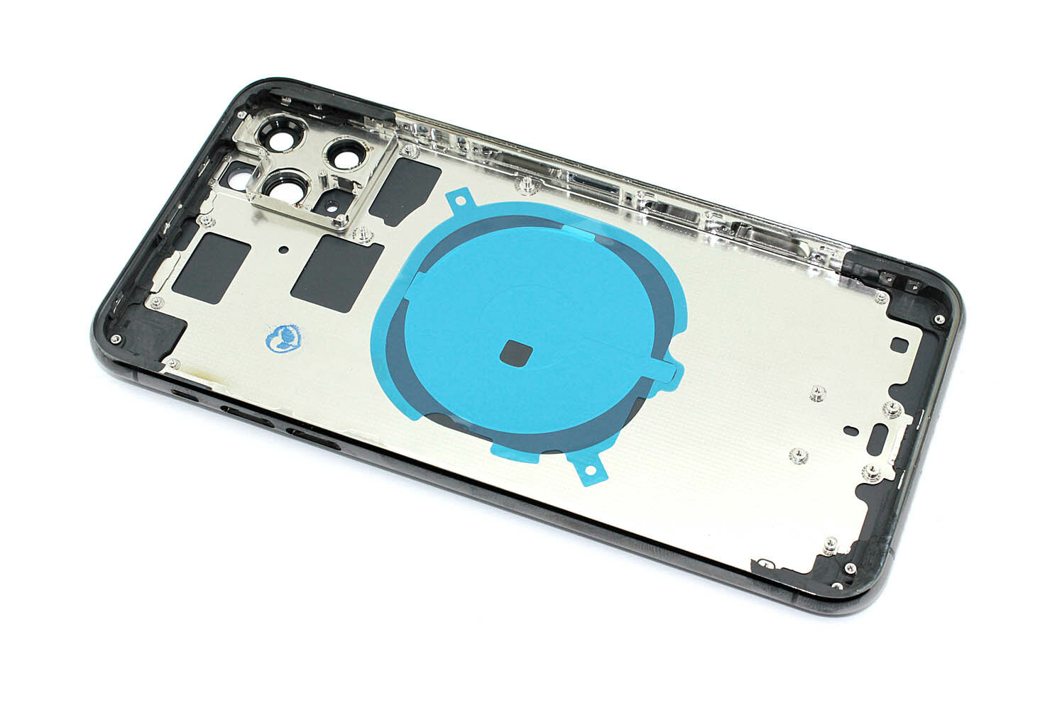 Задняя крышка (корпус) в сборе с рамкой для Apple iPhone 11 Pro Max черная