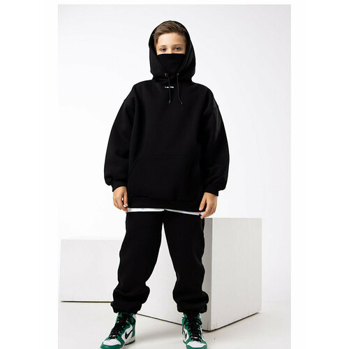 Худи Little Bandit, размер 152, черный