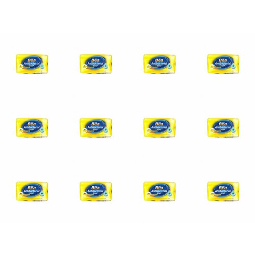 BEA Антибактериальное мыло Yellow, с экстрактом лимона, 125 г, 12 шт.