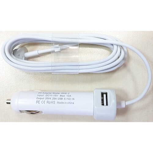 Автомобильная зарядка для ноутбука Apple MagSafe 2, 85W для A1398 (20V, 4.25A) блок питания зарядка для ноутбука apple macbook me665ll a