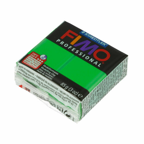 FIMO Professional полимерная глина 85 г 8004-5 св. зеленый